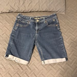 Bermuda jean shorts, Justice, size 14 1/2